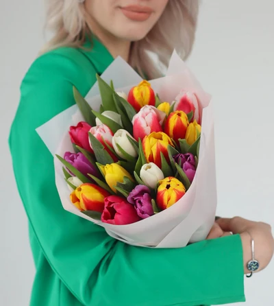 Букет "Яркая весна"
