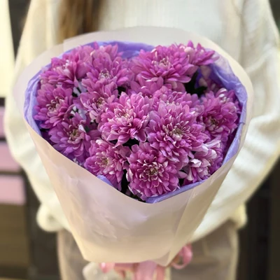 Букет "Черничное суфле" S